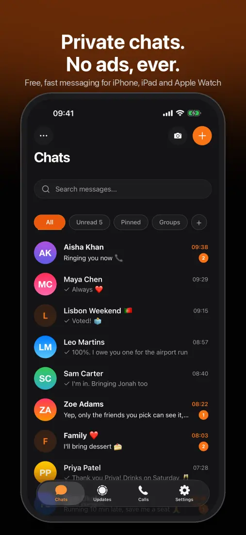 PIING app screenshot 1 of 3