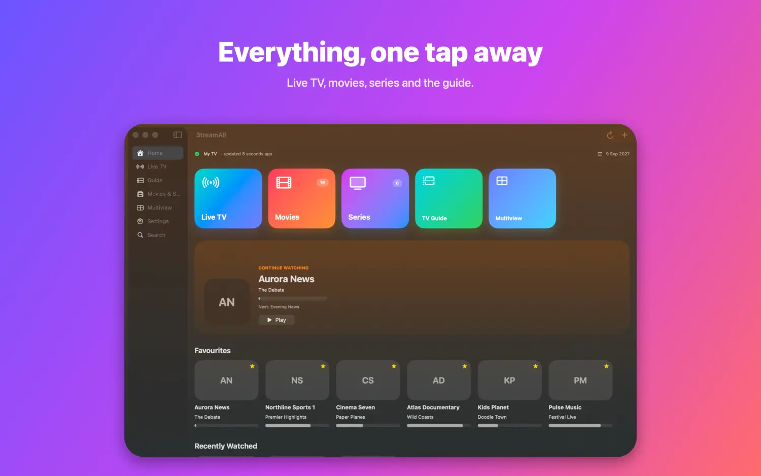 StreamAll app screenshot 3 of 5